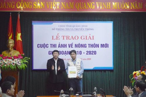 Quảng Bình: Trao 16 giải cuộc thi ảnh về nông thôn mới giai đoạn 2010-2020