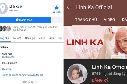 Hotgirl Linh Ka bất ngờ thông báo Fanpage và YouTube 'bay màu' sau 4 năm xây dựng