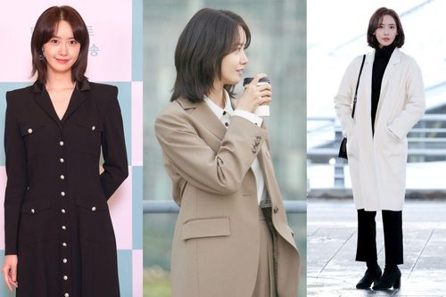 Style công sở của Yoona từ phim ra ngoài đời đều chuẩn đẹp