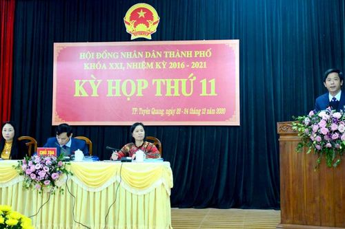 HĐND thành phố Tuyên Quang tổ chức kỳ họp thứ 11