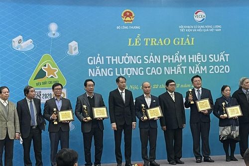 Lễ trao giải Sản phẩm hiệu suất năng lượng cao nhất năm 2020
