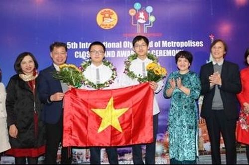 Học sinh Hà Nội giành 5 Huy chương vàng tại Kỳ thi Olympic quốc tế
