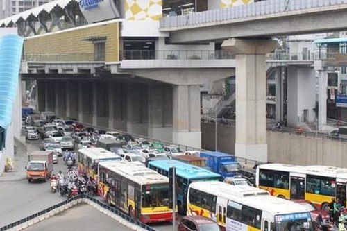 Kết nối nhiều tuyến xe buýt với dự án đường sắt đô thị Cát Linh - Hà Đông