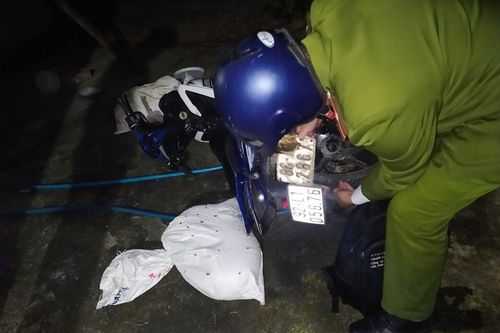 Kẻ trộm chó vứt xe Exciter để bỏ chạy