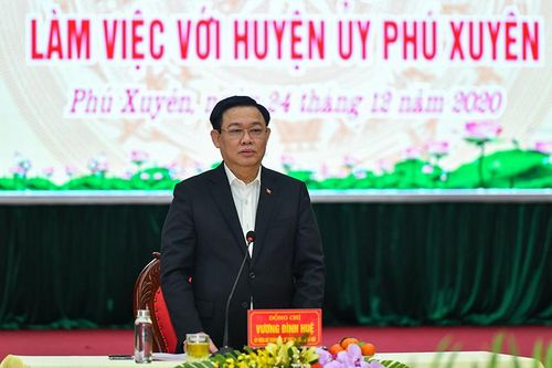 Sớm đưa huyện Phú Xuyên thành đô thị vệ tinh của Thủ đô