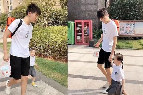 Đưa em gái nhỏ đi học nhưng sợ bị nhầm là bố, anh trai sáng nào cũng mất cả tiếng để chuẩn bị việc này