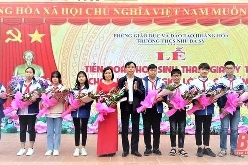 Năm thứ tư liên tiếp Hoằng Hóa xếp thứ nhất toàn đoàn tại kỳ thi học sinh giỏi cấp tỉnh