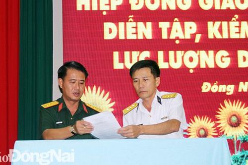 Hiệp đồng giao nhận quân và huấn luyện, diễn tập, kiểm tra sẵn sàng động viên năm 2021