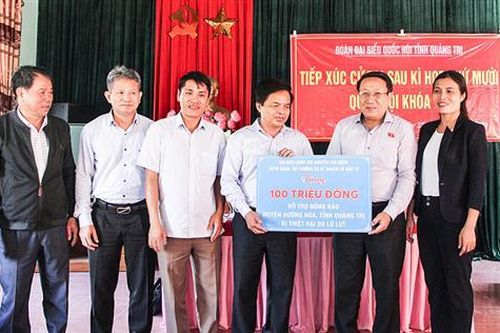 Đoàn ĐBQH tỉnh Quảng Trị góp phần tô thắm thêm trang sử hào hùng của dân tộc, của Quốc hội, của Đảng bộ và Nhân dân tỉnh Quảng Trị