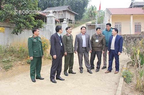 Thẩm định hồ sơ xã Vân Hồ, Tô Múa đạt chuẩn nông thôn mới năm 2020