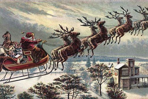 Những con tuần lộc của ông già Noel tên gì?