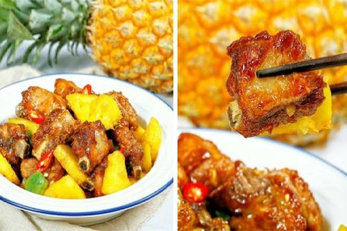 Món ngon mỗi ngày: Sườn rim dứa mặn ngọt