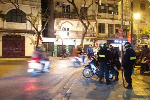 Công an Hà Nội trực 100% quân số chống đua xe trái phép