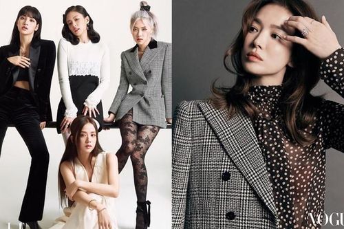 Pha đụng hàng đẳng cấp của 'chị đại' Song Hye Kyo với các cô gái BLACKPINK