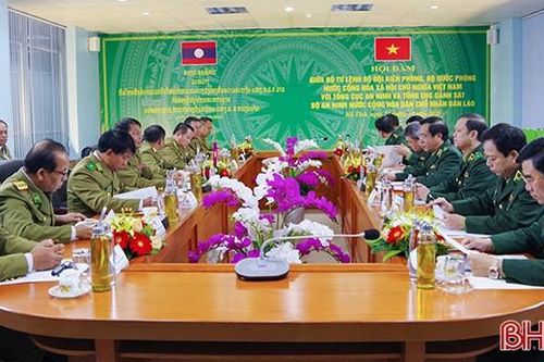 Việt Nam - Lào phối hợp giữ vững chủ quyền an ninh biên giới