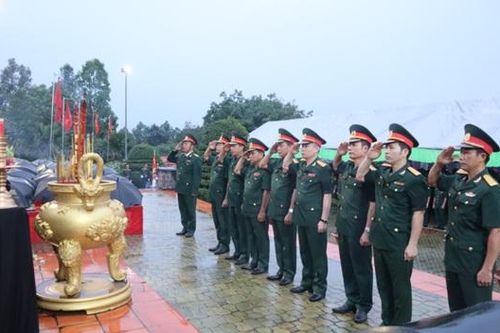 Bình Phước tổ chức lễ viếng, truy điệu, an táng 58 hài cốt liệt sĩ
