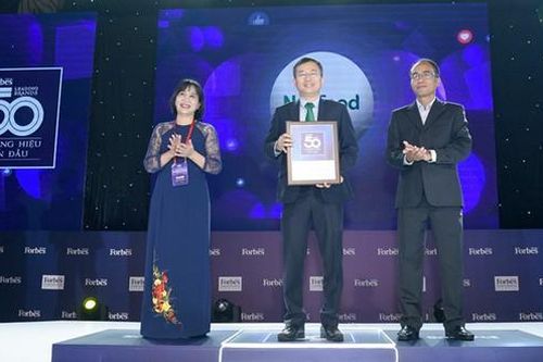 Nutifood được vinh danh thương hiệu dẫn đầu 2020