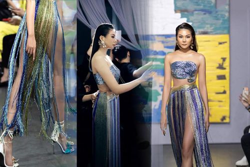 Siêu mẫu Thanh Hằng cân trọn thiết kế hiểm hóc, fan nín thở dõi theo từng bước chân