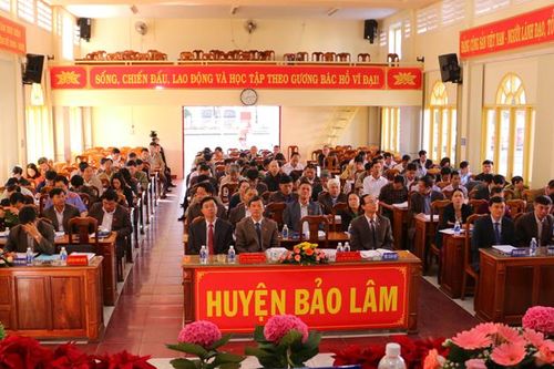 HĐND huyện Bảo Lâm khóa V tổ chức kỳ họp cuối năm