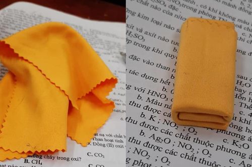 Áp dụng bài học trong kỳ quân sự: Teen 'biểu diễn' màn gấp khăn lau kính hoàn hảo