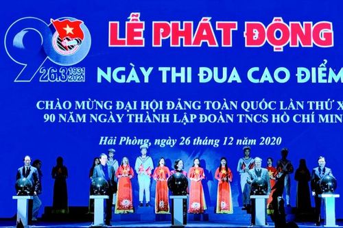 Tuổi trẻ cả nước thi đua chào mừng Đại hội XIII của Đảng