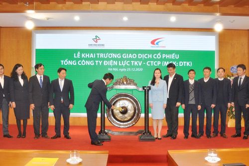 Khai trương niêm yết cổ phiếu Tổng công ty Điện lực TKV - CTCP