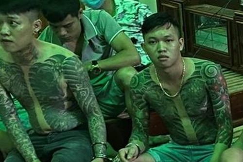 Nhóm thanh niên xăm trổ thuê nhà để sử dụng ma túy