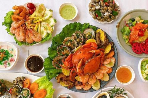 Tiệc buffet hải sản cho dịp Tết Dương lịch tại Hà Nội