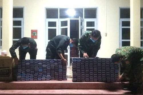 Thu giữ số lượng lớn thuốc lá ngoại nhập lậu