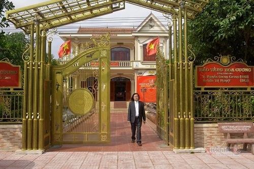 Thầy giáo về hưu xây bảo tàng trưng bày 'báu vật' làng quê