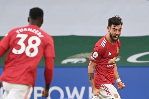 Bruno Fernandes khoái chí vì MU thất vọng khi hòa Leicester