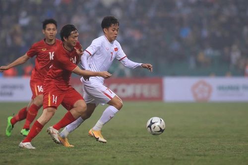 Đội tuyển Việt Nam bị Đội U22 Việt Nam cầm hòa 2-2
