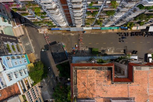 Phong tỏa một phần chung cư Sư Vạn Hạnh