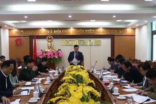 Vĩnh Phúc: Cưỡng chế thu hồi đất thực hiện dự án giao thông tại huyện Vĩnh Tường