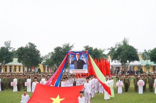 Nghệ An: Hơn 600 học sinh tham gia Hội thao Giáo dục Quốc phòng và an ninh