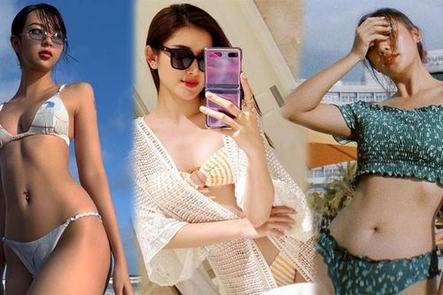 Đông về, mỹ nhân Việt vẫn đua nhau khoe dáng gợi cảm với bikini