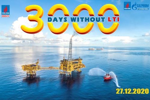 BIENDONG POC đạt thành tích 3.000 ngày vận hành an toàn, không có tai nạn sự cố gây mất giờ công lao động