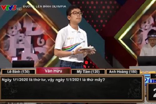 Câu hỏi tính ngày trong Đường lên đỉnh Olympia tưởng 'hack não' nhưng hóa ra lại dễ vô cùng