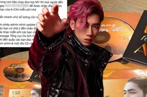 Phía K-ICM lên tiếng việc album Ai mang cô đơn đi được phát miễn phí dù thông báo đã 'bán sạch' trước đó