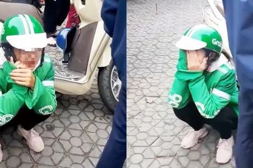 Nữ tài xế ôm mặt khóc nức nở vì bị khách lấy điện thoại: Đại diện Grab nói gì?