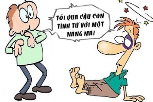 Vào viện vì vợ cũng đi đón giao thừa