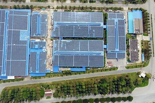 Tây Ninh: Đưa vào khai thác thương mại hai dự án năng lượng mặt trời áp mái