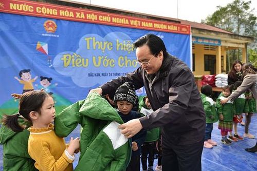 Ngành Giáo dục triển khai chương trình 'Điều ước cho em'