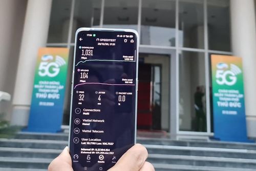 Viettel và VinaPhone phủ sóng 5G tại khu vực sẽ là trung tâm TP Thủ Đức