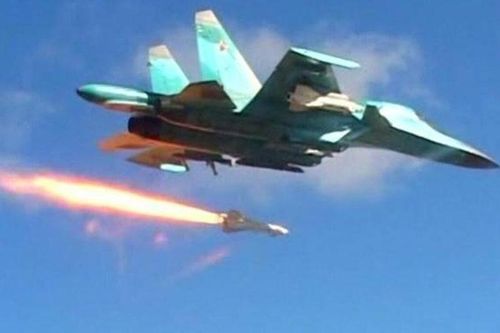 Chiến đấu cơ Nga tấn công dữ dội dọc biên giới Syria-Thổ Nhĩ Kỳ