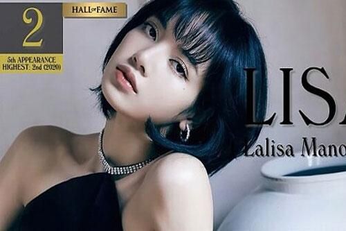 Mặt Lisa nhóm Black Pink đẹp thứ hai thế giới