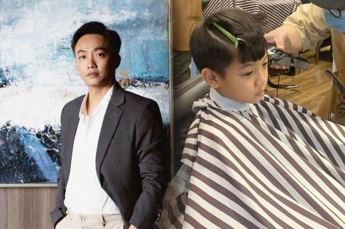 Cường Đô La dẫn Subeo đi cắt tóc cuối năm, tiết lộ bản thân bị 'ép' nuôi tóc dài vì lý do này