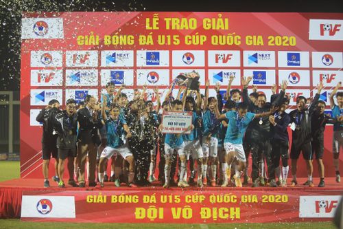 PVF vô địch Giải U.15 Cúp QG 2020