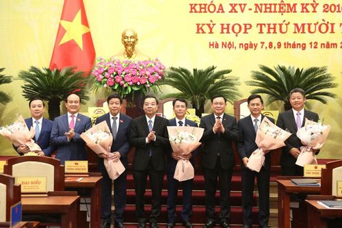 Phân công công tác của Chủ tịch và các Phó Chủ tịch UBND thành phố Hà Nội
