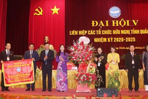 Đại hội đại biểu Liên hiệp các tổ chức hữu nghị tỉnh Quảng Ninh lần thứ V